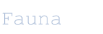 Fauna